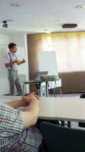 Direktor Ernest Žejn v akciji